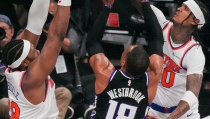 kaiyun-德罗赞27分5助 NBA国王主场112-101击败尼克斯 布里奇斯19分