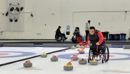 开云体育在线登入-冰上逐梦正当时，中国残疾人运动员全力备战米兰冬残奥会